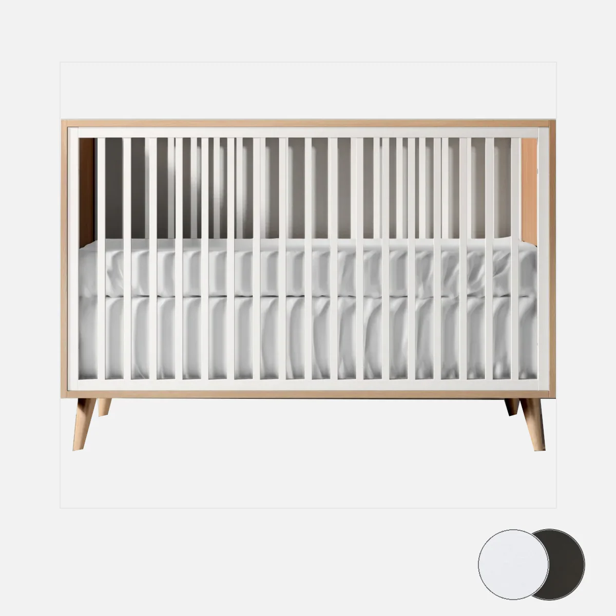 Romina New York Classic Crib - Image 108
