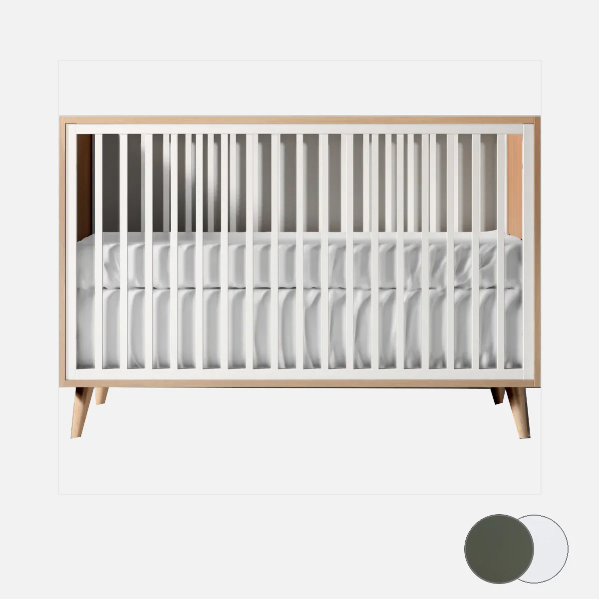 Romina New York Classic Crib - Image 136