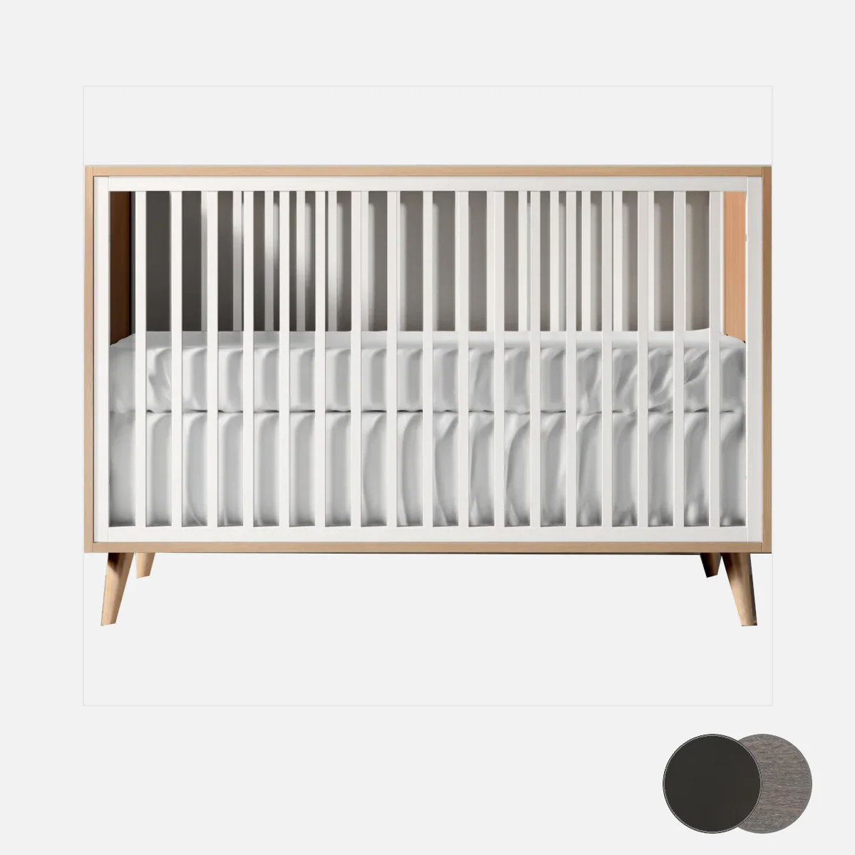 Romina New York Classic Crib - Image 139