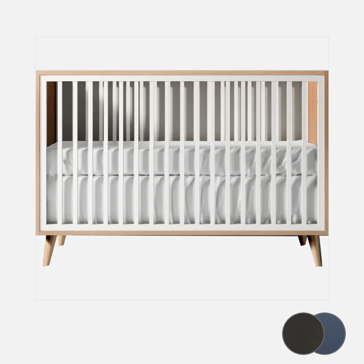 Romina New York Classic Crib - Image 49