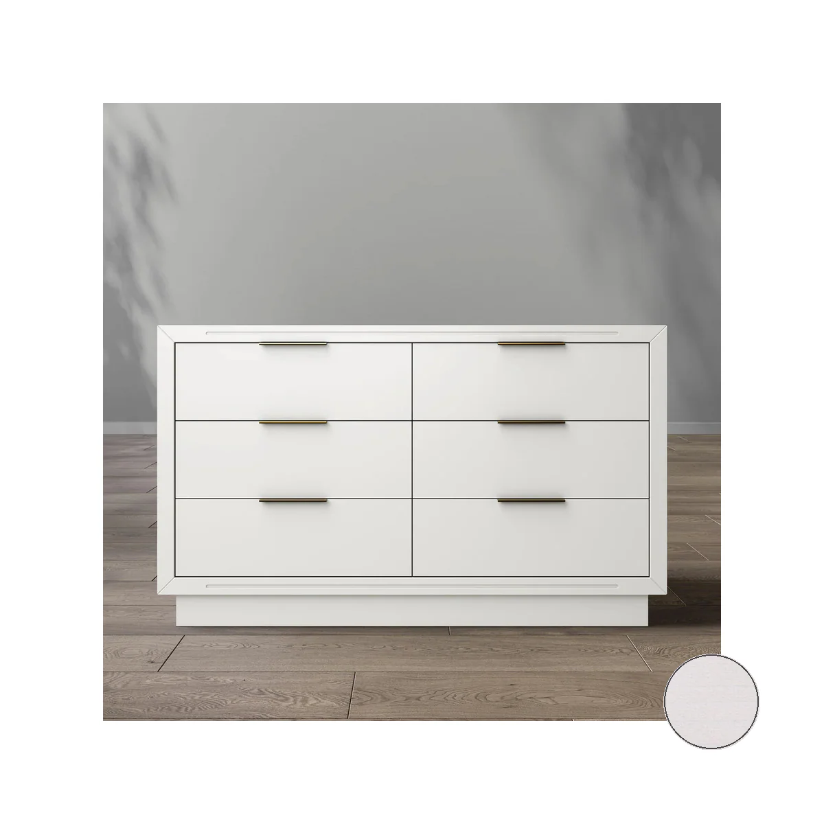 Romina Quadro Double Dresser - Image 10