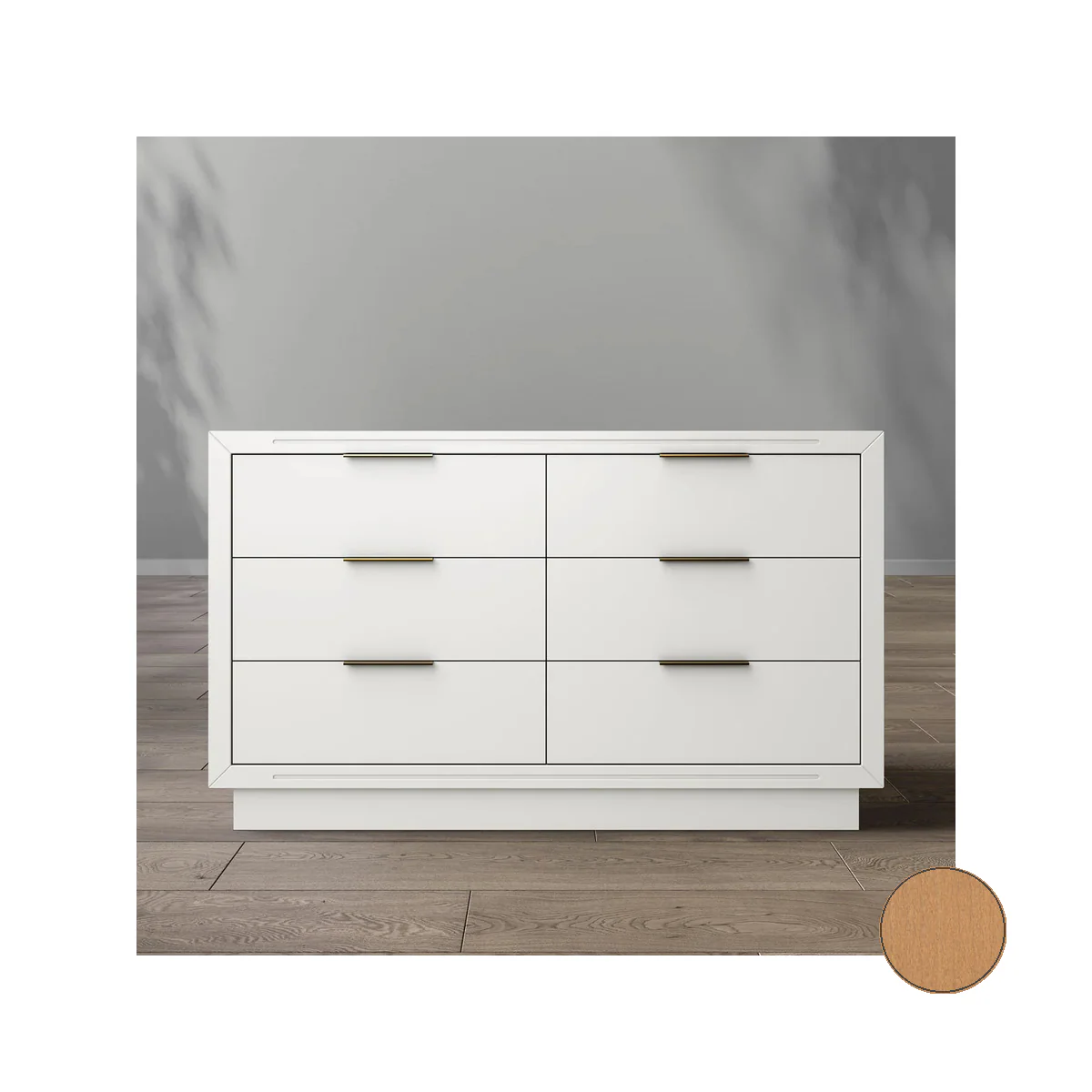 Romina Quadro Double Dresser - Image 12