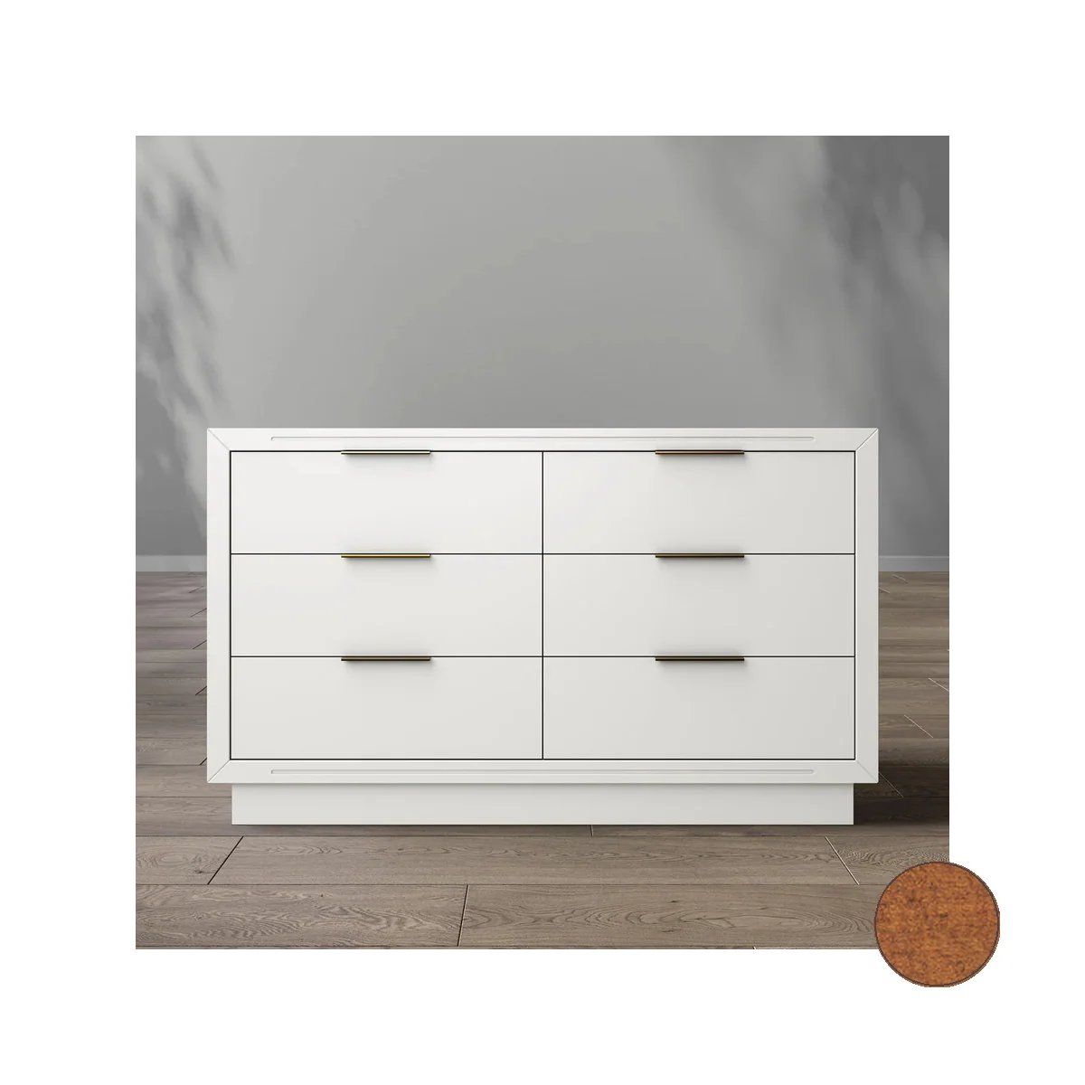 Romina Quadro Double Dresser - Image 13