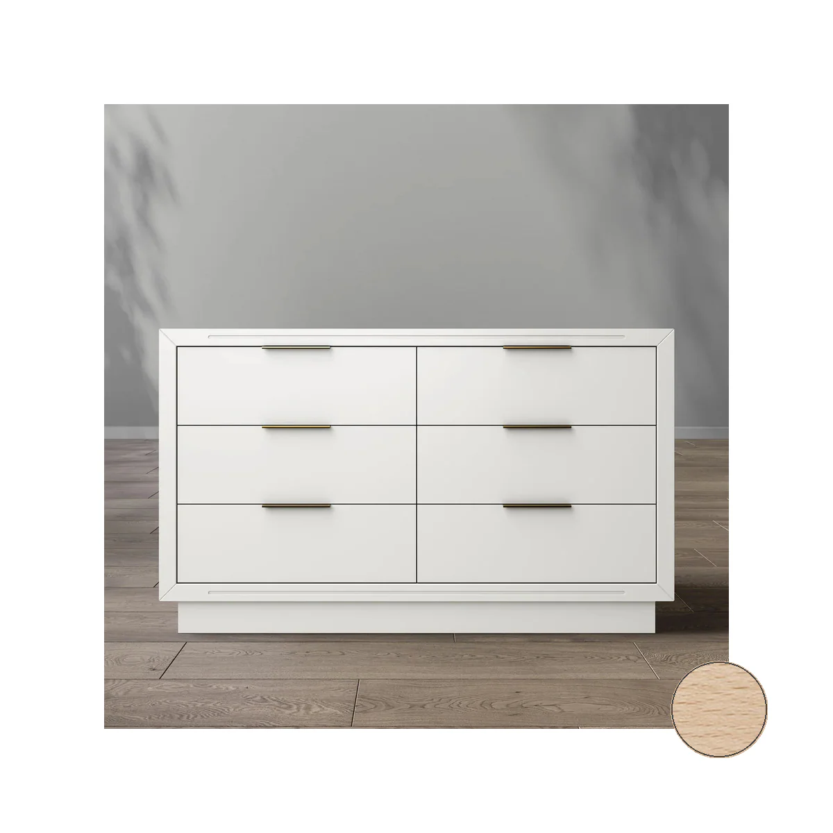 Romina Quadro Double Dresser - Image 15