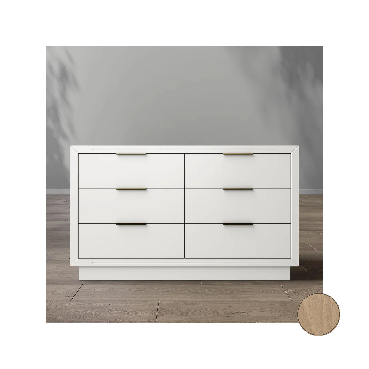 Romina Quadro Double Dresser - Image 16