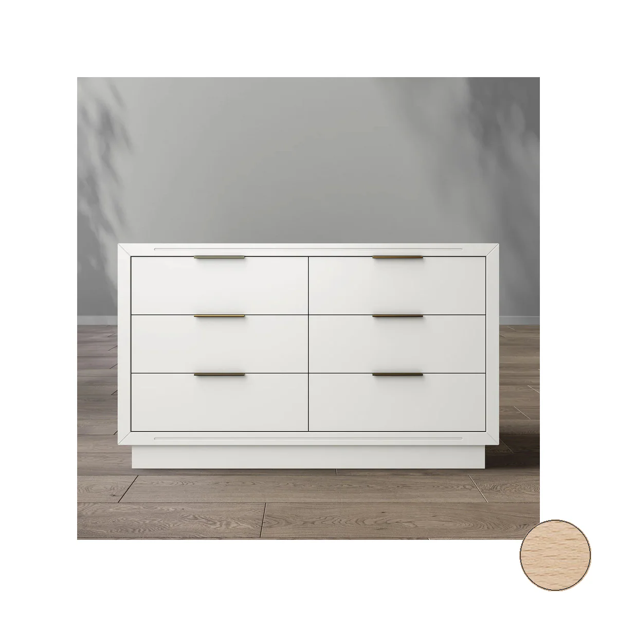 Romina Quadro Double Dresser - Image 30