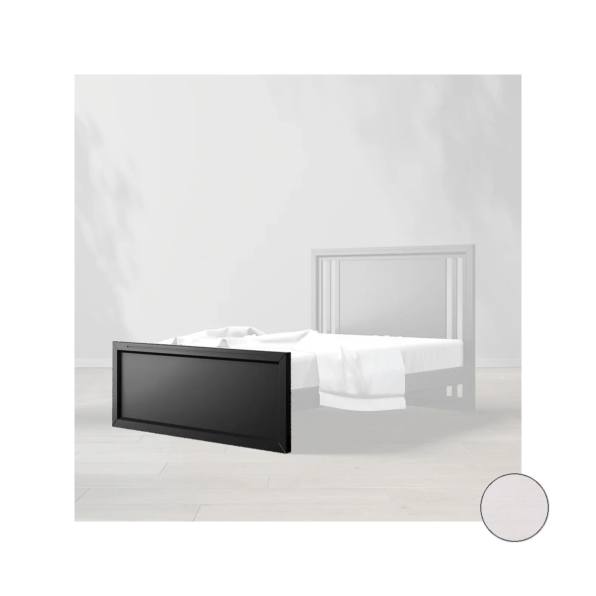 Romina Quadro Low-Profile Footboard - Image 4