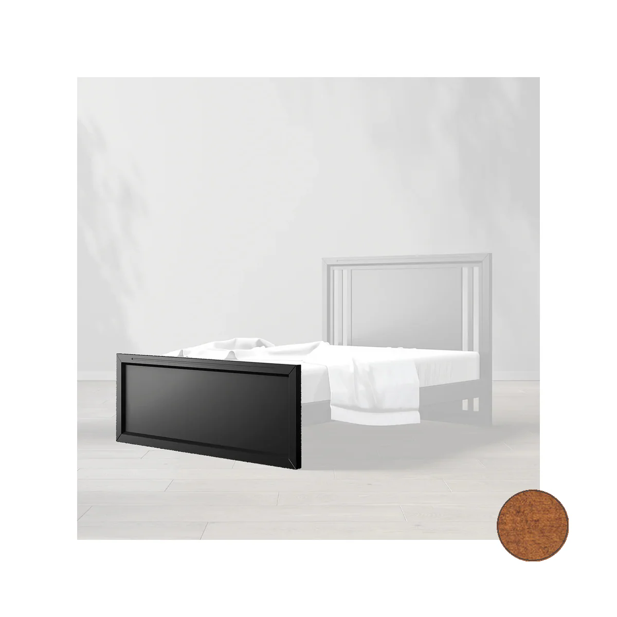 Romina Quadro Low-Profile Footboard - Image 7
