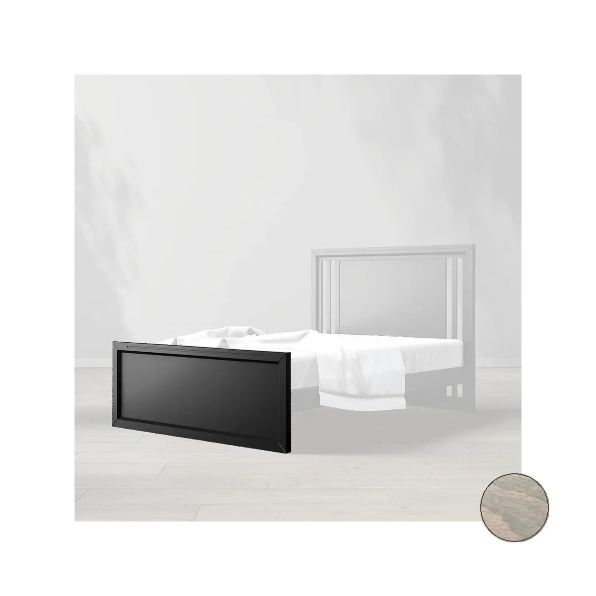 Romina Quadro Low-Profile Footboard - Image 8