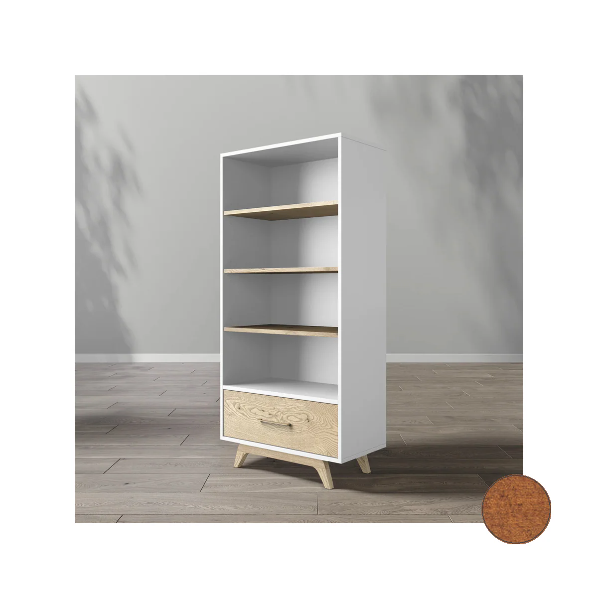 Romina Uptown Bookcase - Image 71