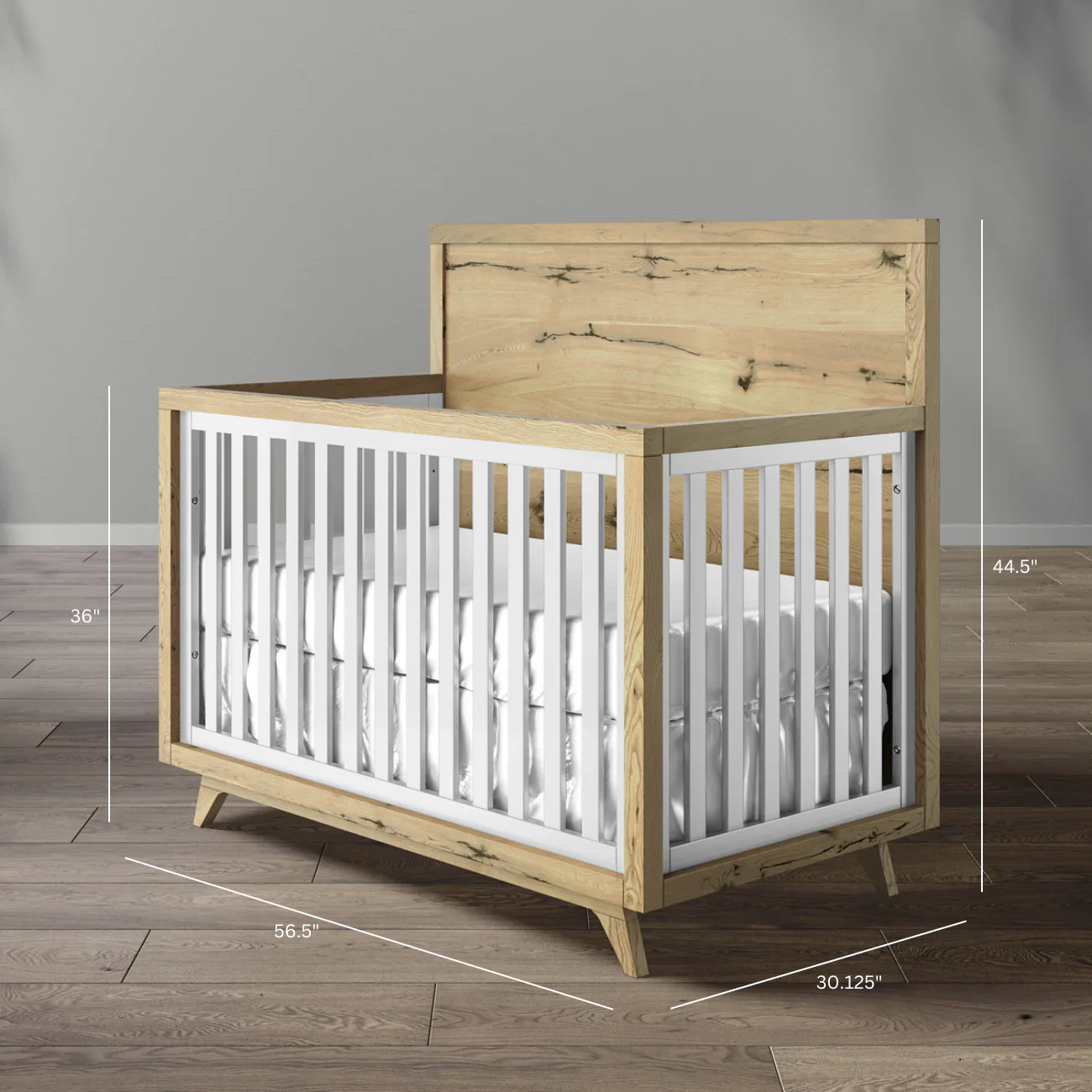 Romina Uptown Convertible Crib - Image 4