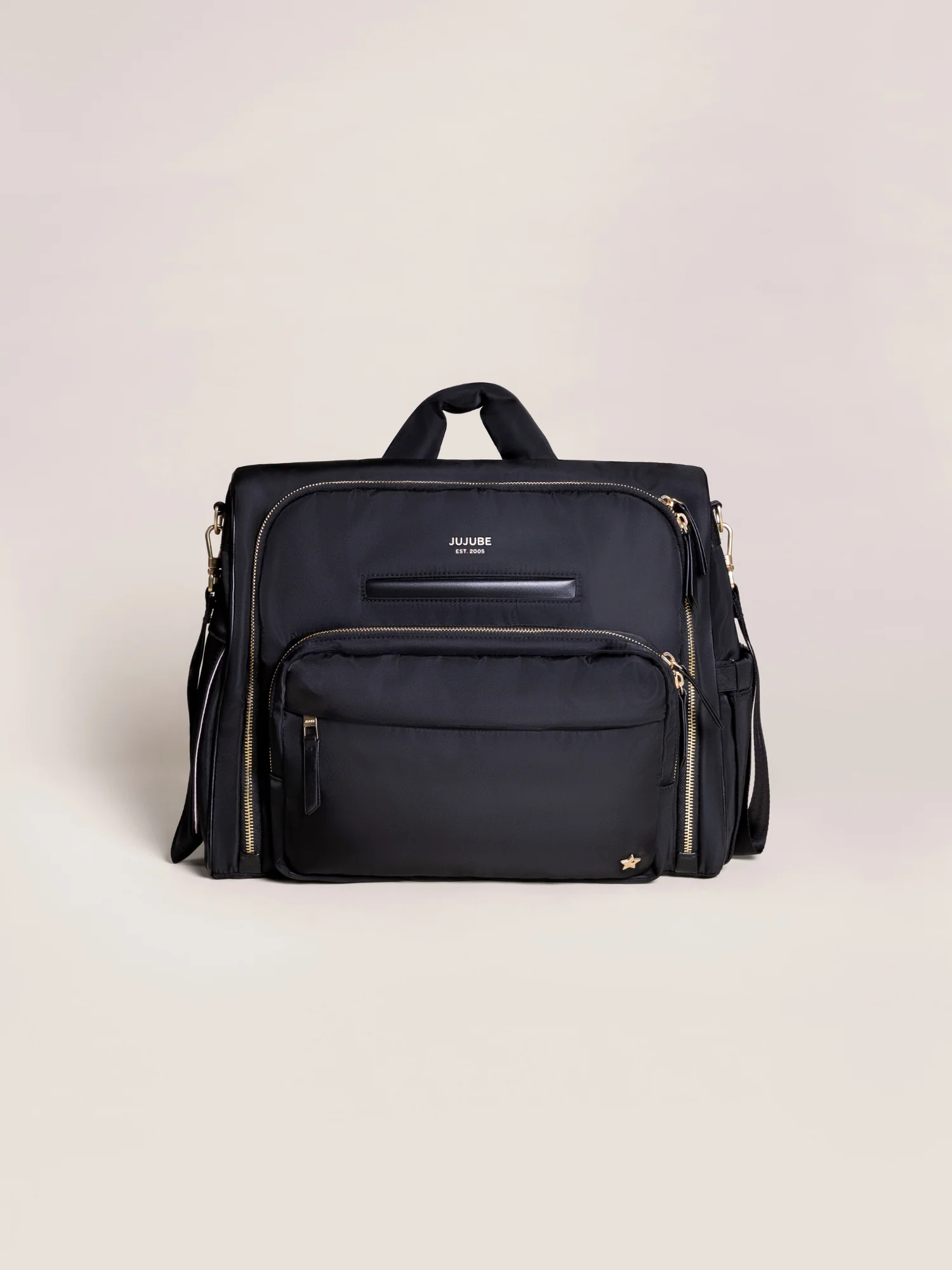 JuJuBe Satchel Diaper Bag - Black