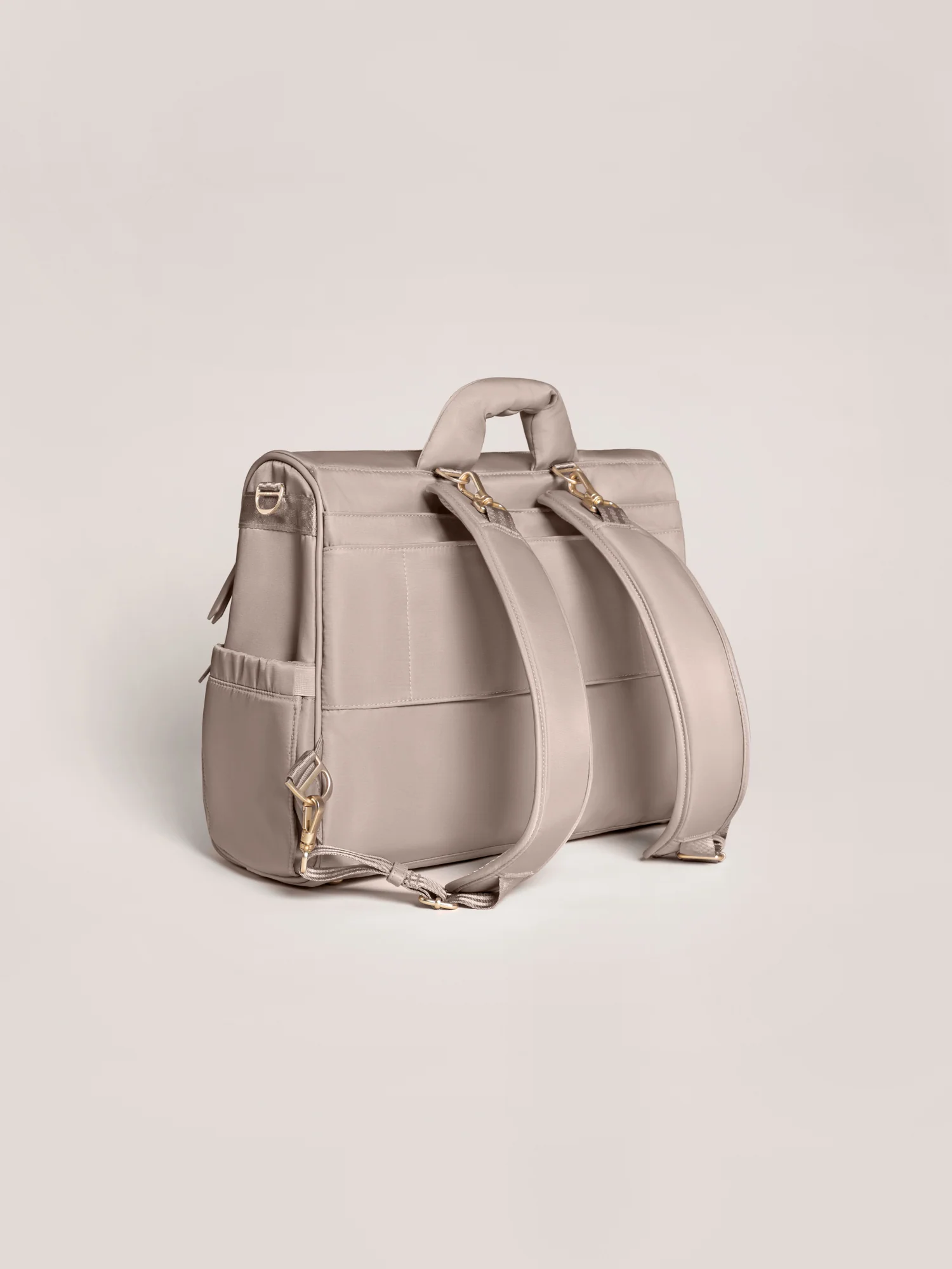 JuJuBe Satchel Diaper Bag - Taupe - Image 4