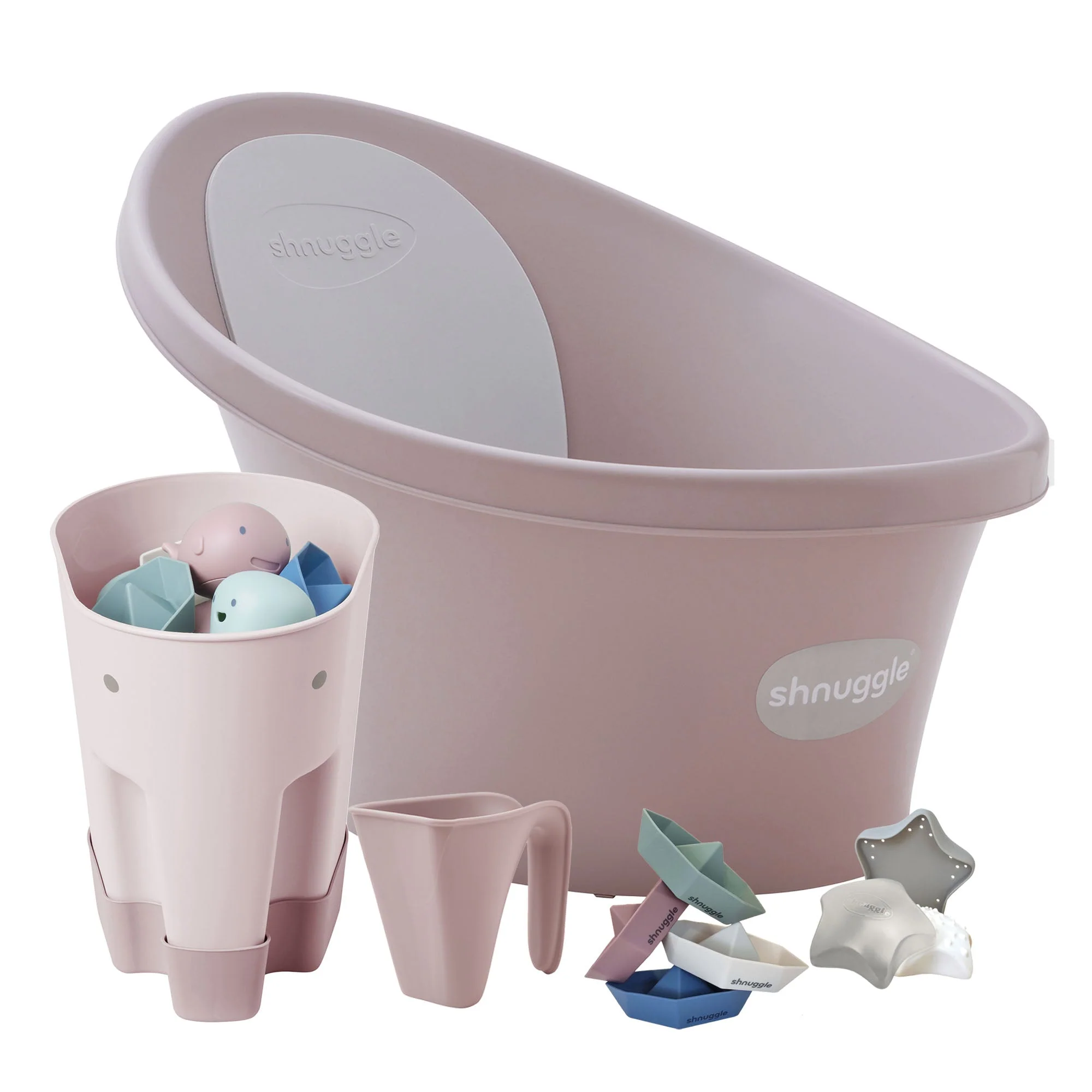 Shnuggle Newborn Bath & Accessories 5-Piece Bundle - Image 3