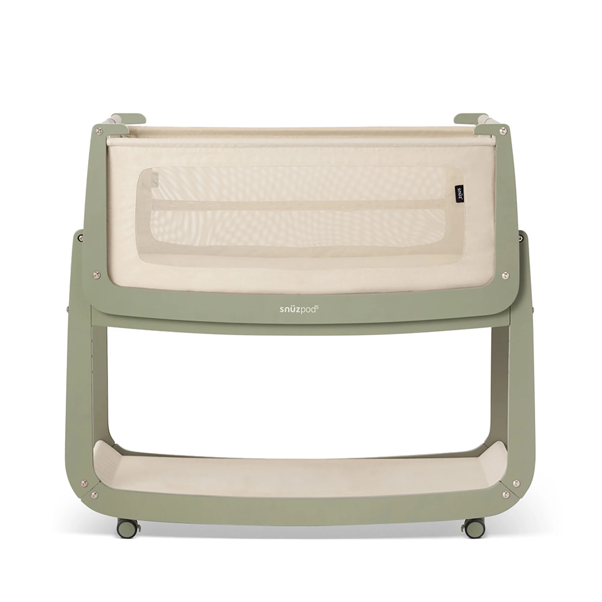 Snuz SnuzPod5 Bedside Bassinet Sage - Image 5