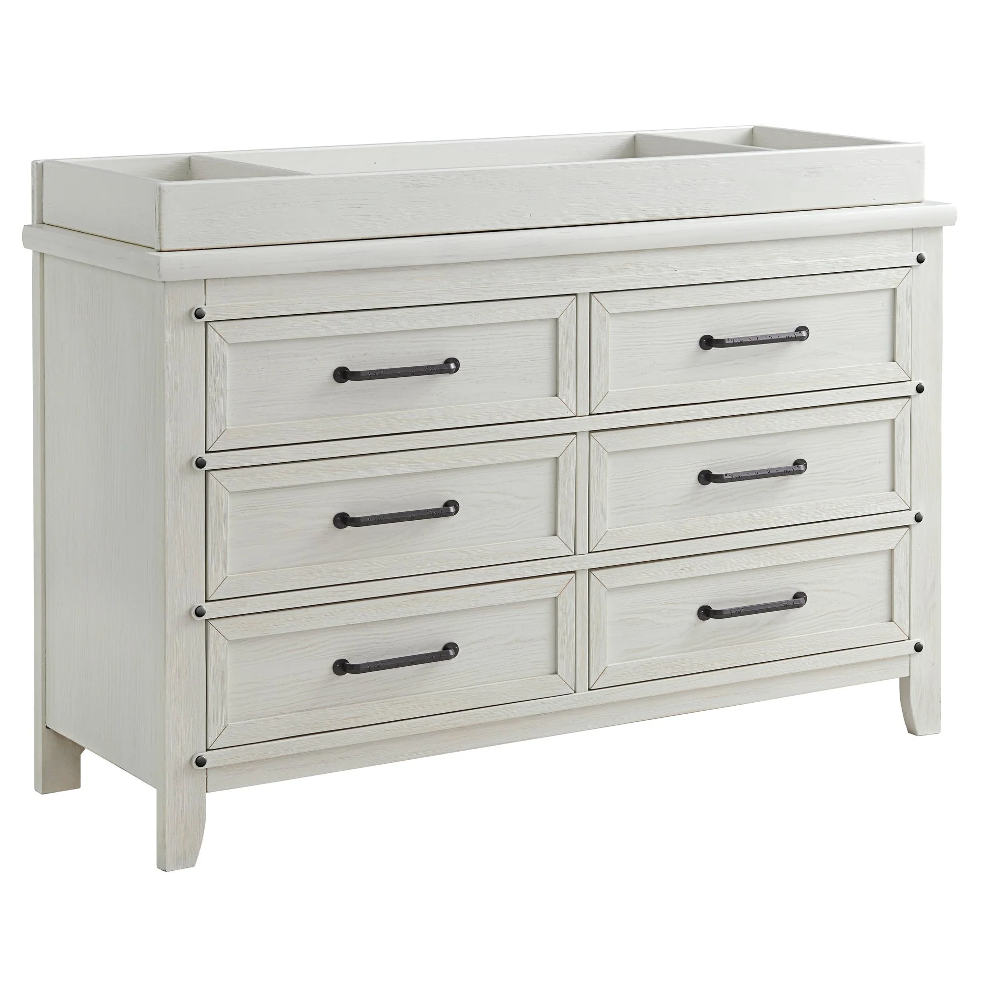 Soho Baby Ellison Changing Topper - Rustic White - Image 2