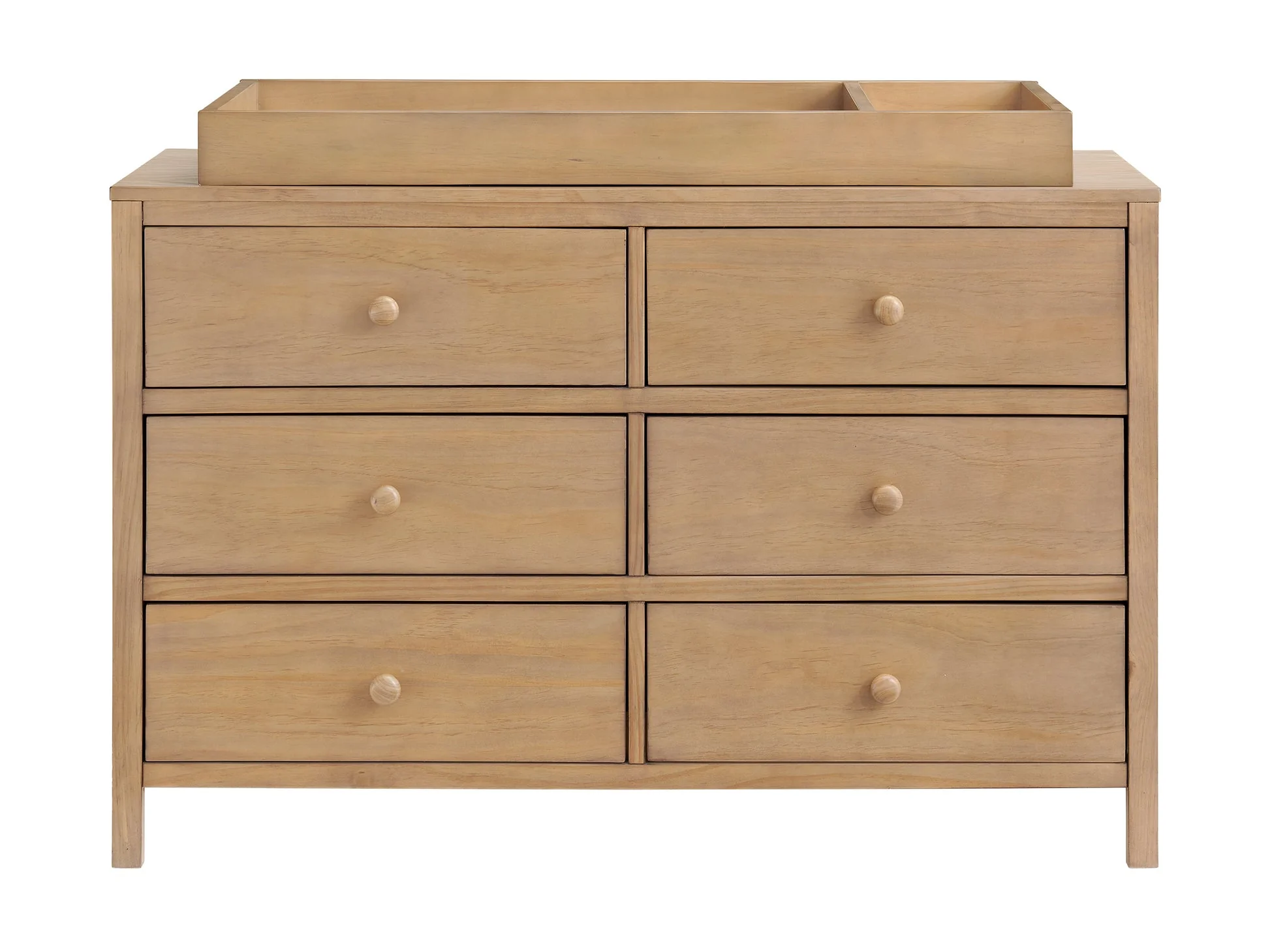 Soho Baby Everlee 6 Drawer Dresser - Honey Wood - Image 2