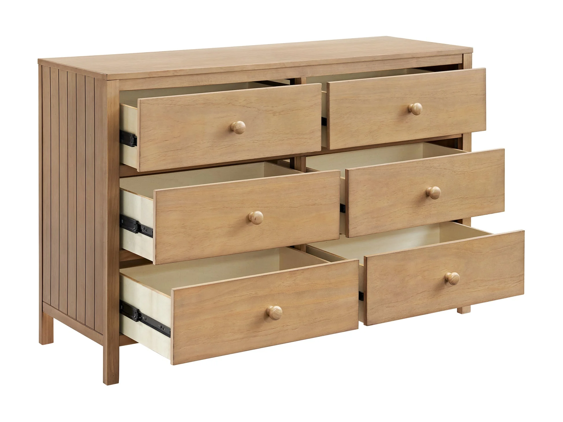 Soho Baby Everlee 6 Drawer Dresser - Honey Wood - Image 3
