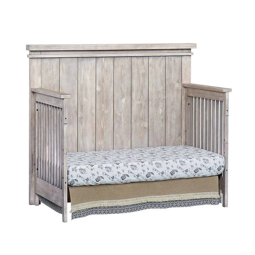 Soho Baby Hampton 4 in 1 Convertible Crib Stone Wash - Image 4