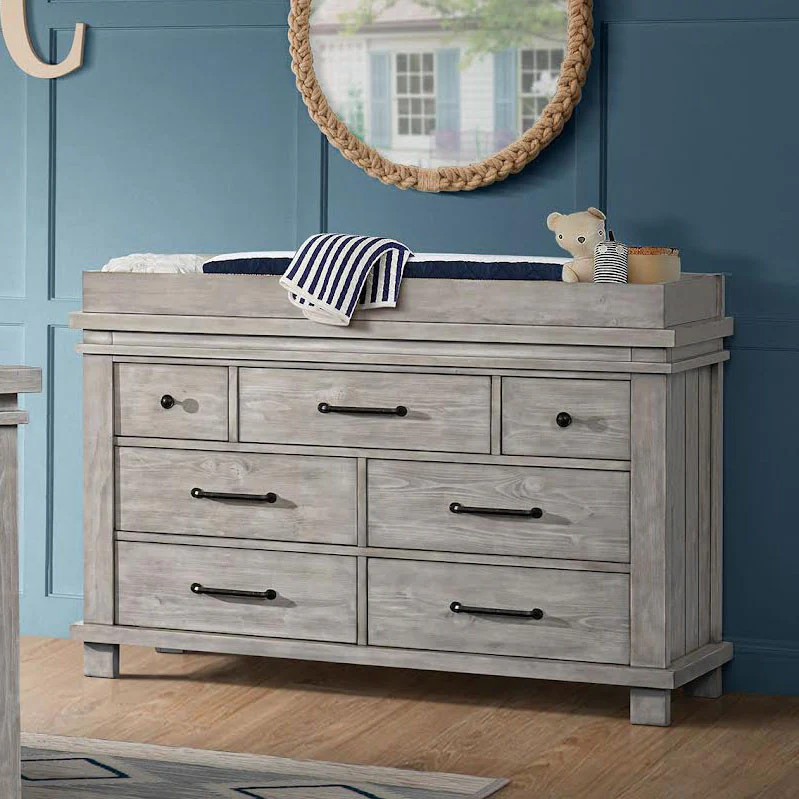 Soho Baby Hampton Changing Topper Stone Wash - Image 3