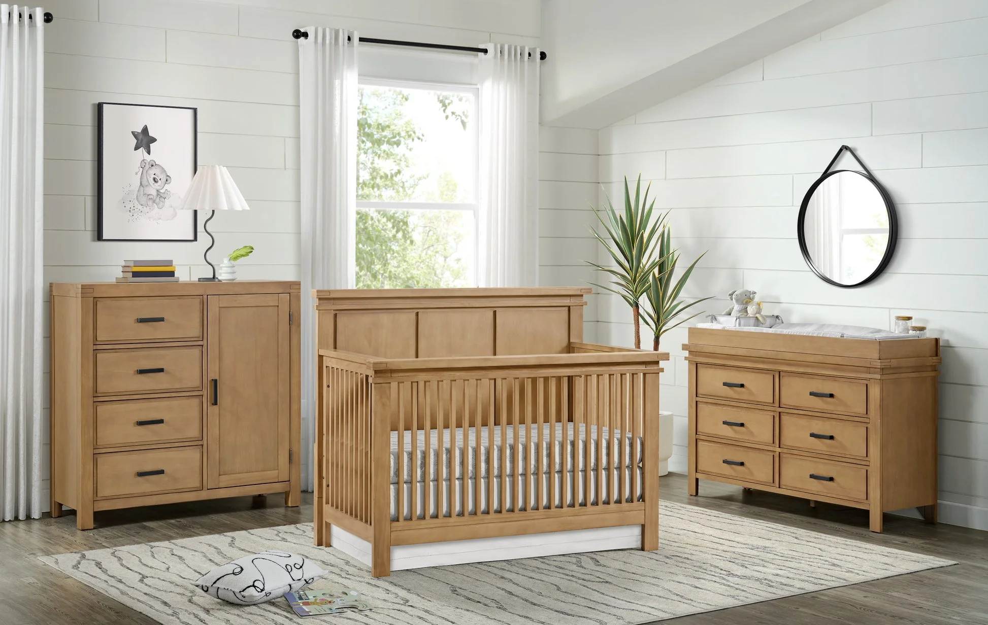 Soho Baby Mystic Changing Topper - Honey Wood - Image 3