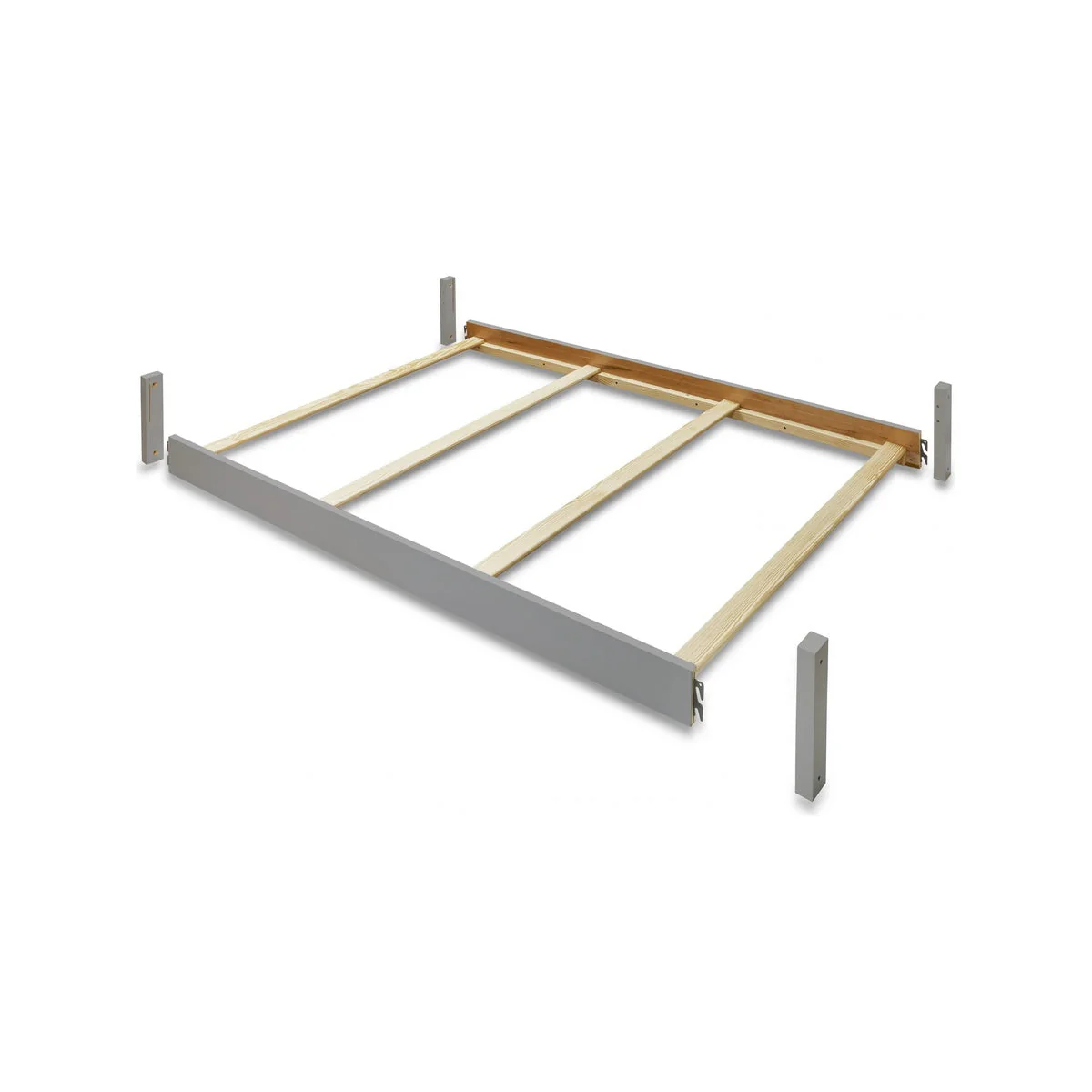 Sorelle 224 Full Size Rail - Weathered Grey - Image 3