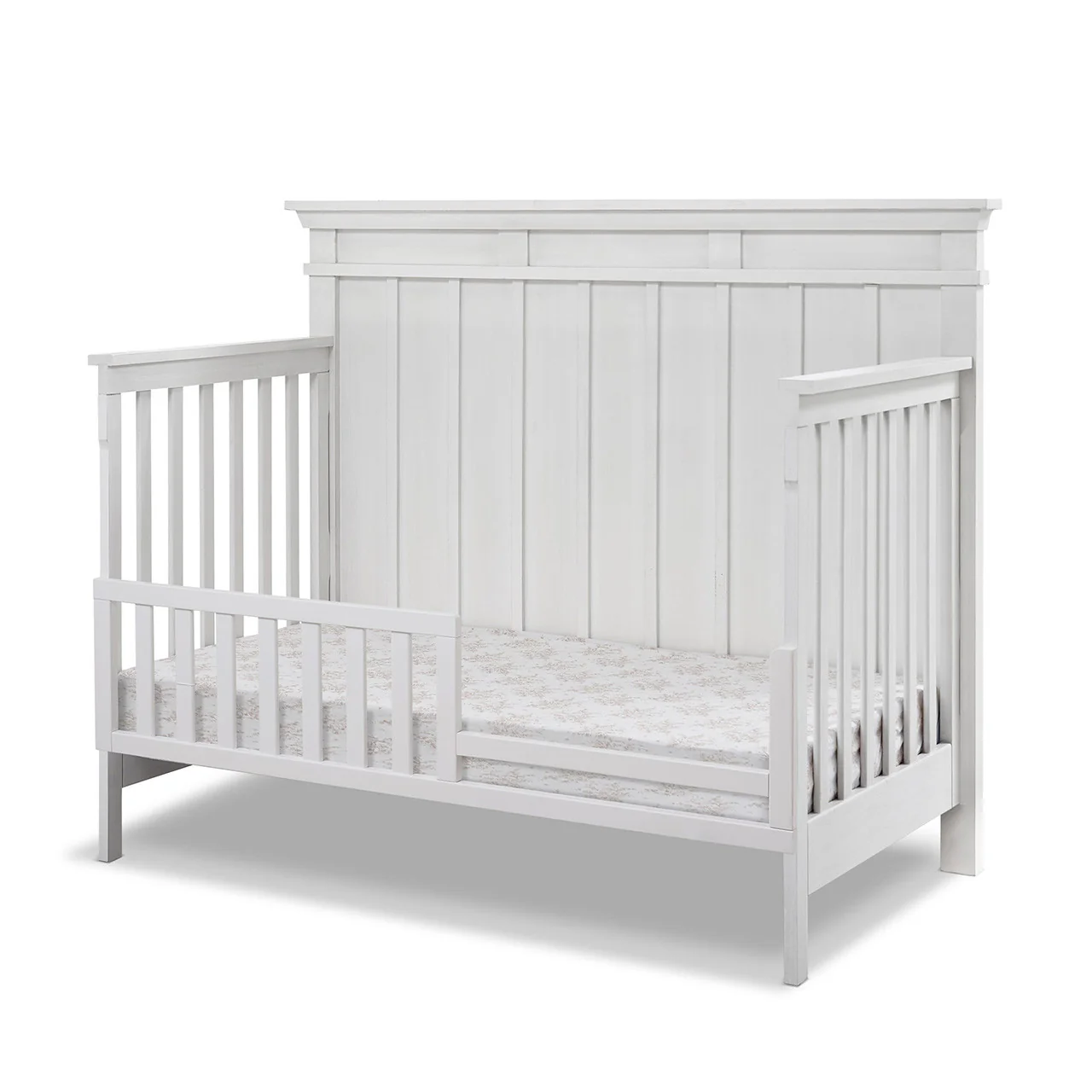 Sorelle Brookfield Toddler Rail in Vintage White - Image 3