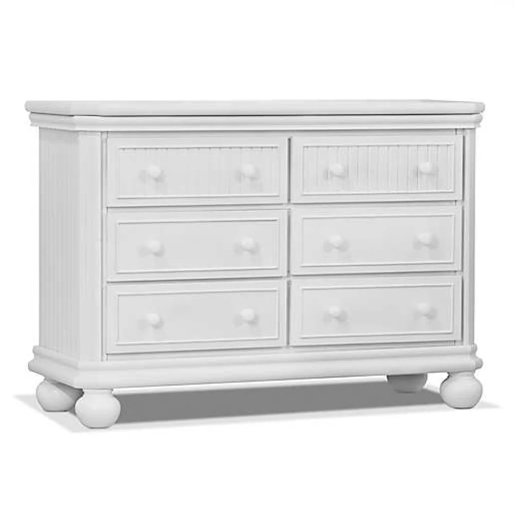 Sorelle Finley Lux RTA 6 Drawer Double Dresser