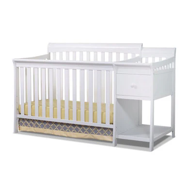 Sorelle Florence 4 In 1 Crib & Changer in White - Image 2