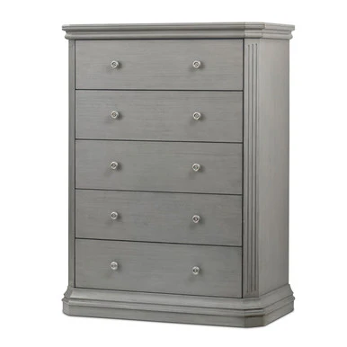 Sorelle Sutton 5-Drawer Dresser in Grigio - Image 2