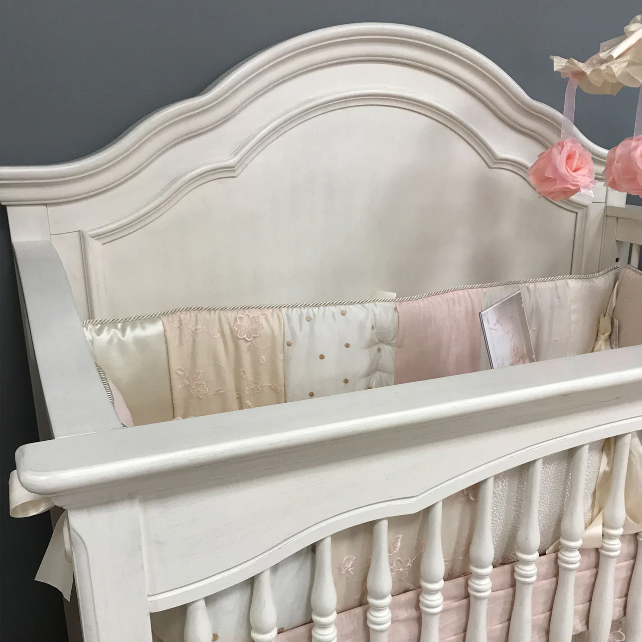 Stella Baby and Child Athena 2 Piece Nursery Set in Belgium Cream-1 - Image 6
