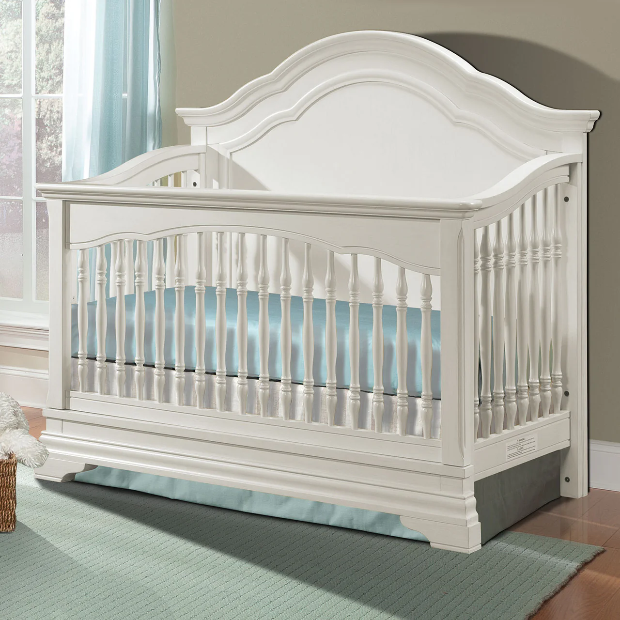 Stella Baby and Child Athena 2 Piece Nursery Set in Belgium Cream - Image 3