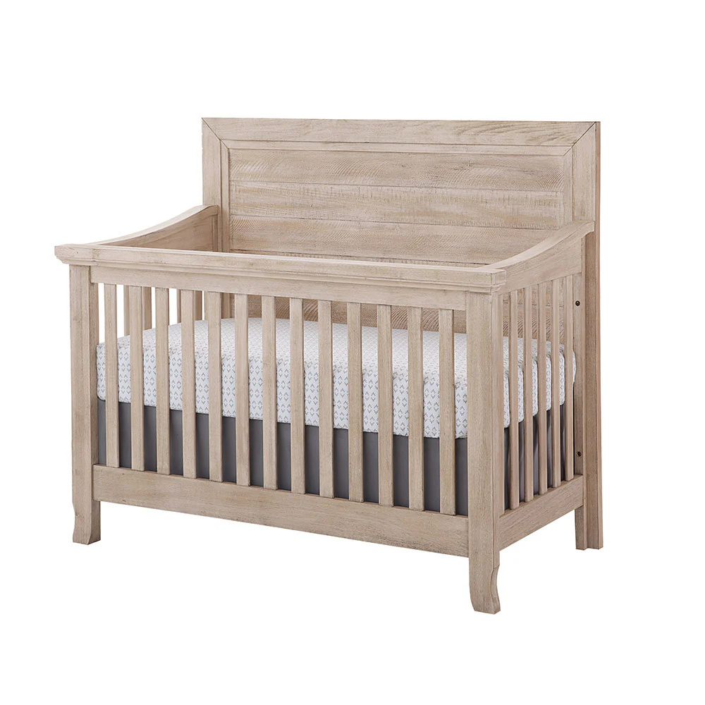 Stella Baby Remi 3 Piece Nursery Set in Sugar Coat - Convertible Flat Crib, 5dr, and 6dr - Image 4