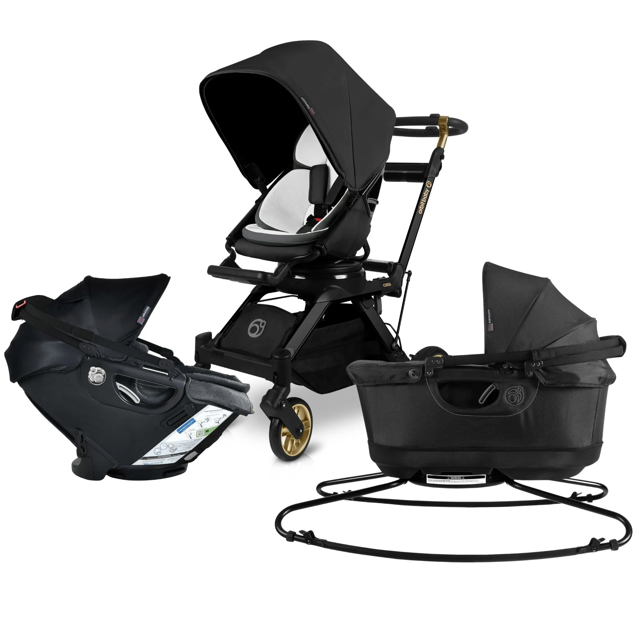 Orbit Baby Stroll, Lounge & Ride Travel System - Image 17