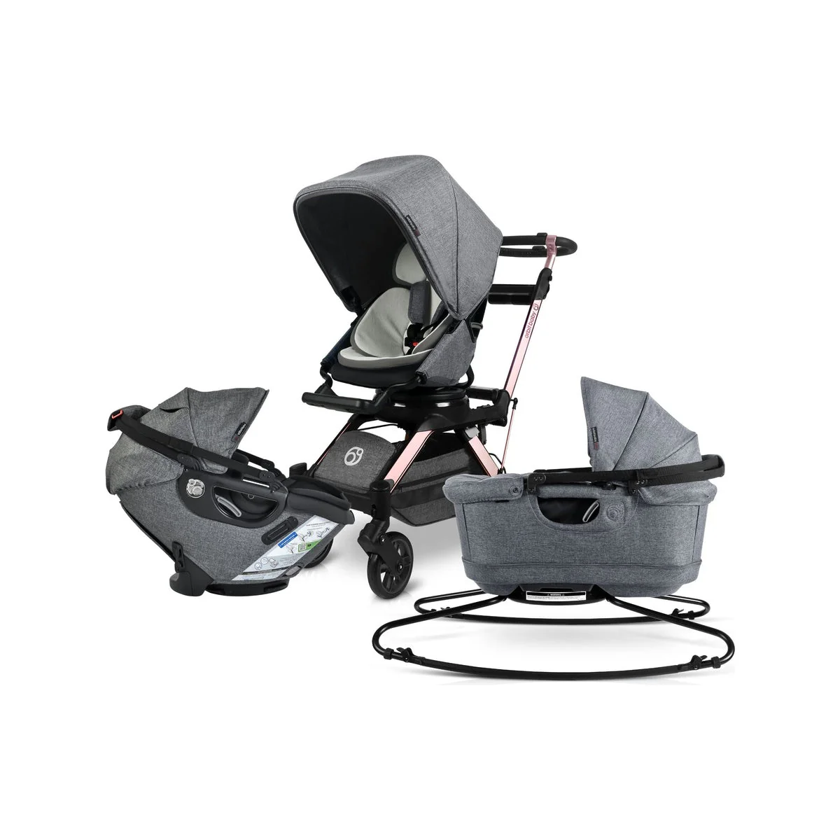 Orbit Baby Stroll, Lounge & Ride Travel System - Image 238