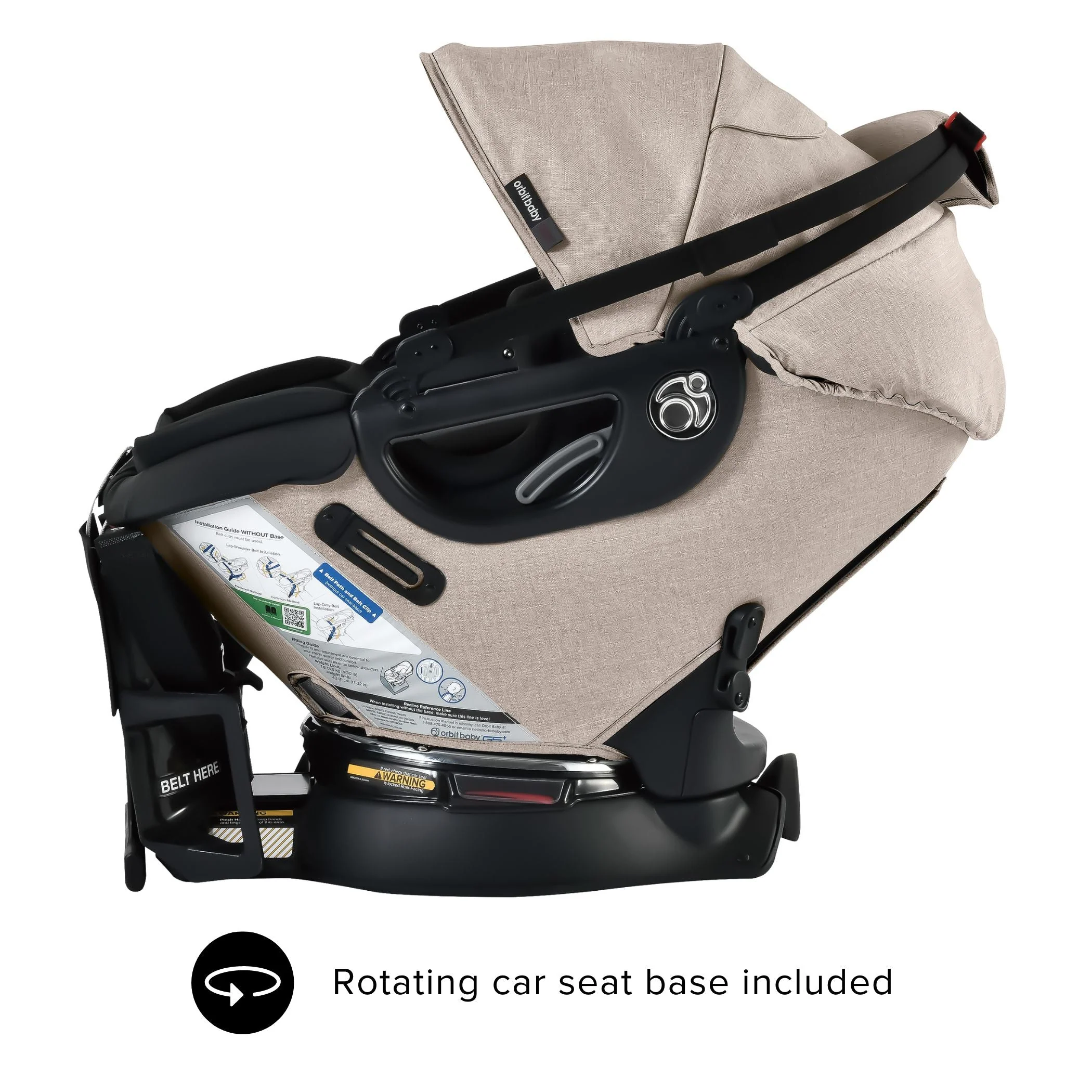 Orbit Baby Stroll, Lounge & Ride Travel System - Image 34