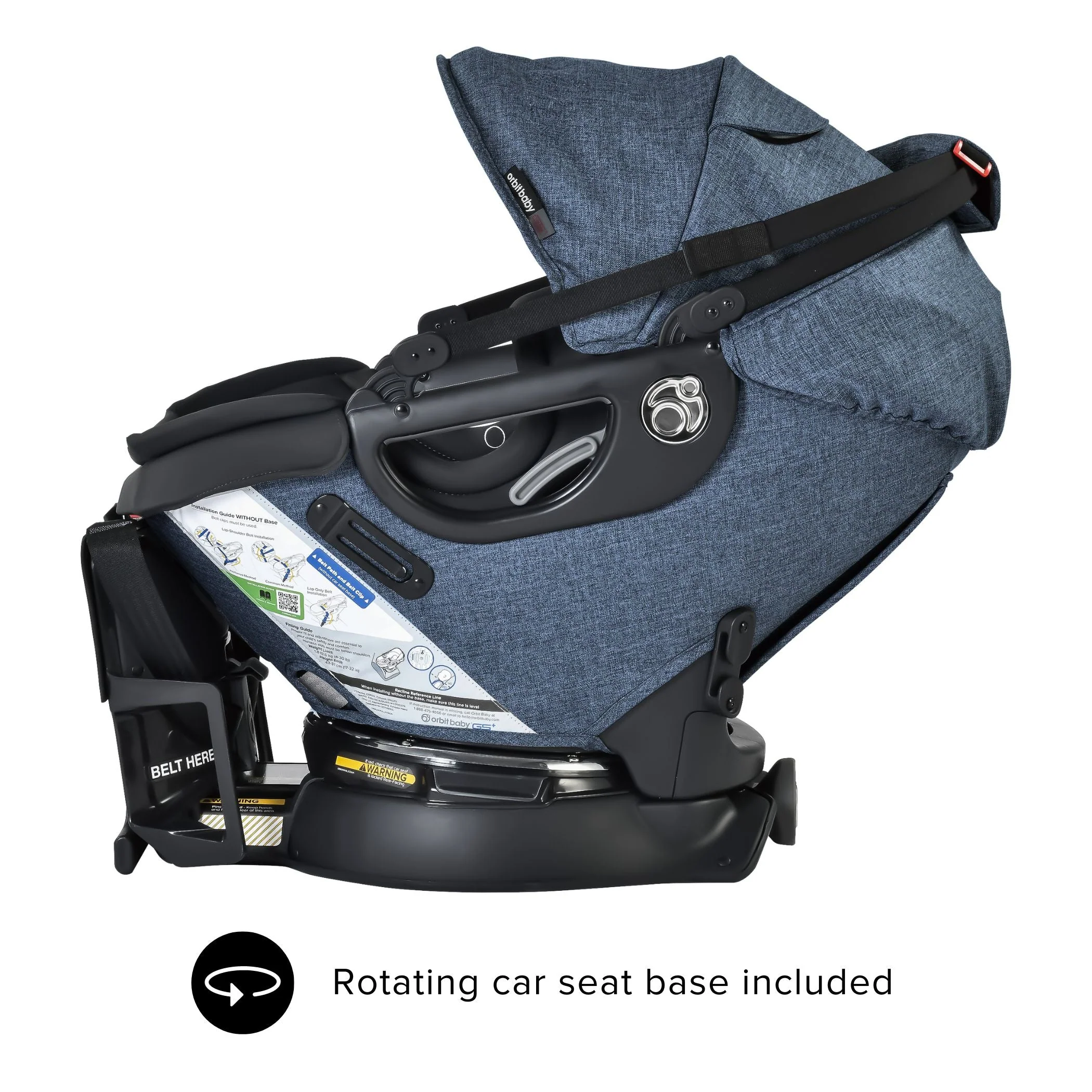 Orbit Baby Stroll, Lounge & Ride Travel System - Image 42
