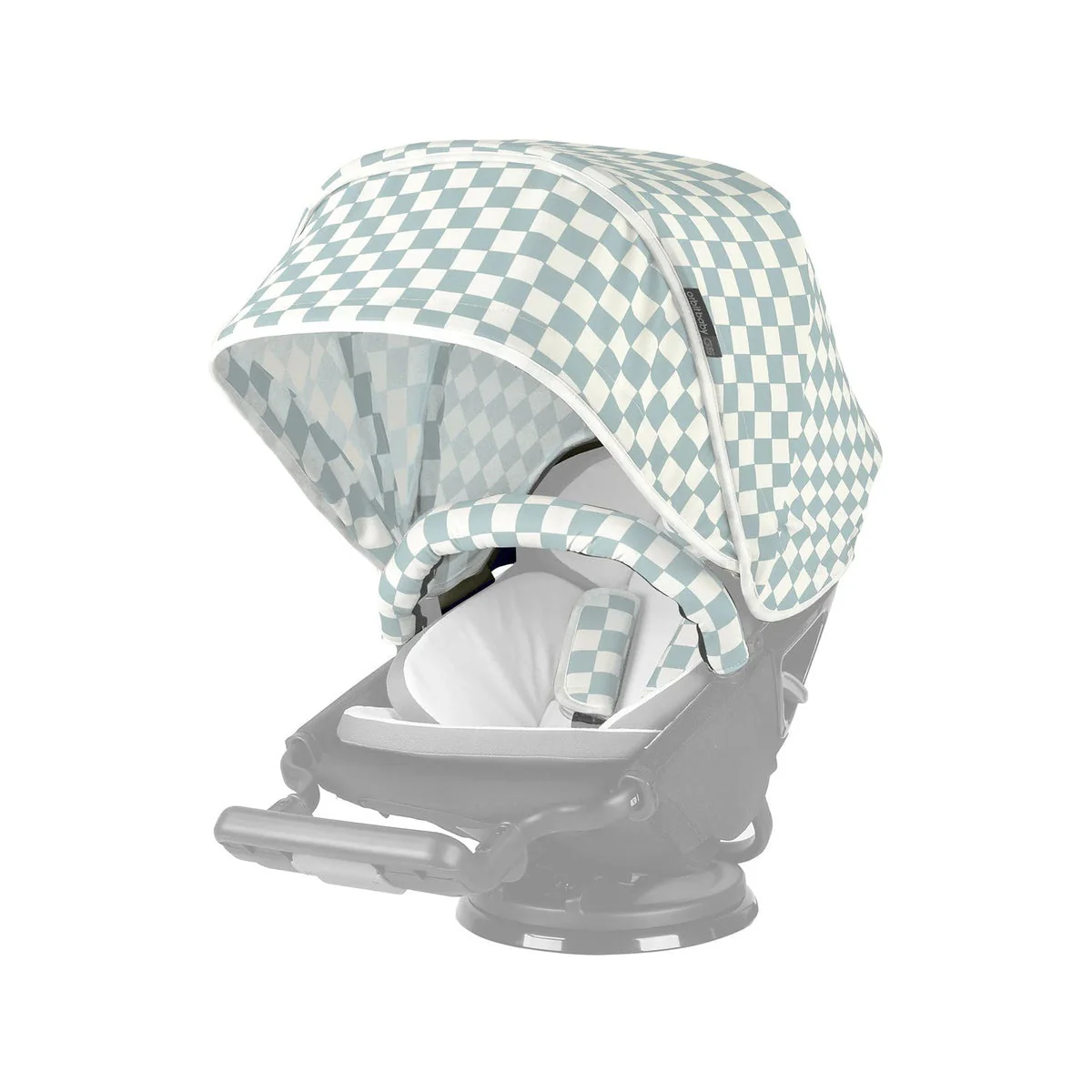 Orbit Baby G5 Canopy Pack in Checkered Surf Spray - Image 5