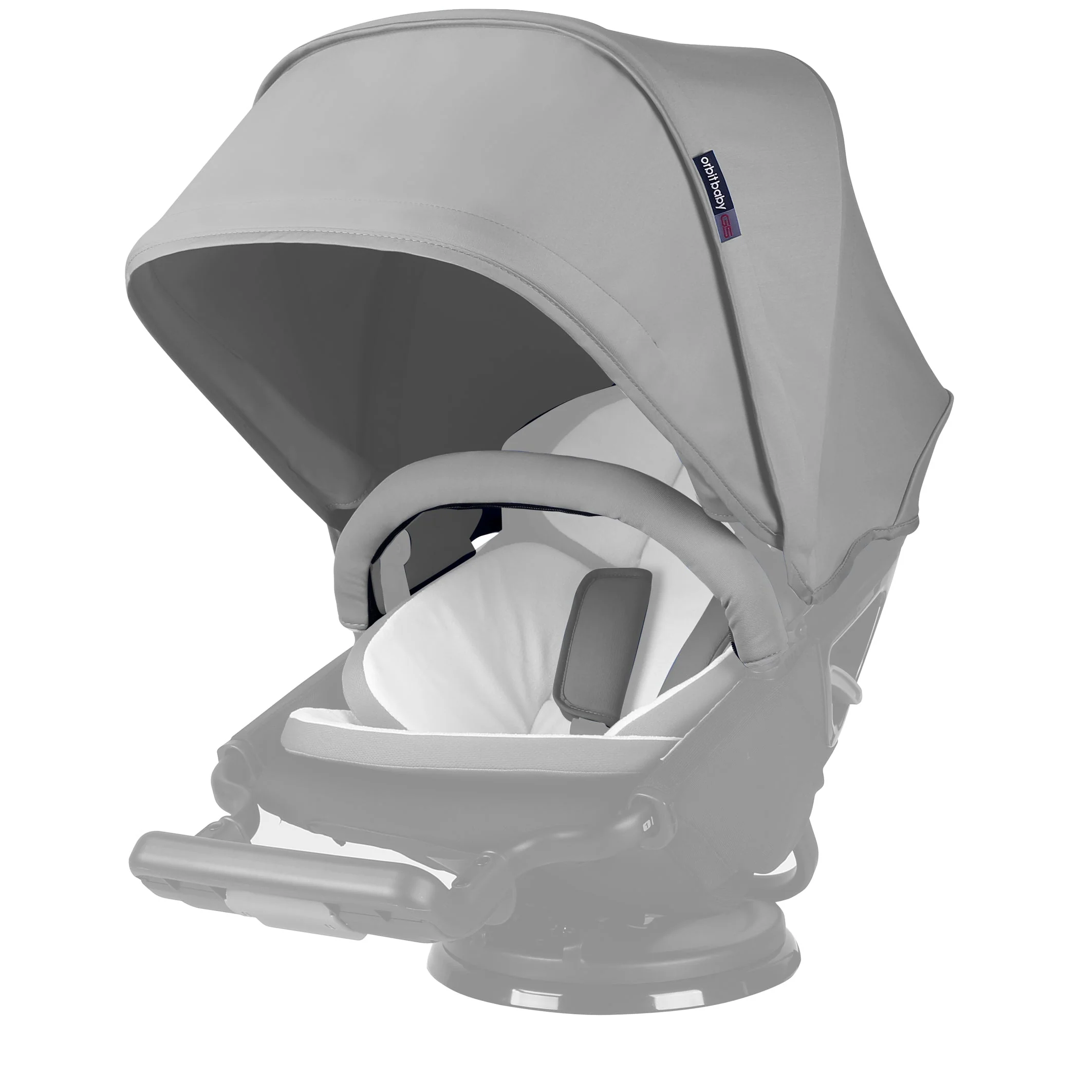 Orbit Baby Stroller Canopy in Fog