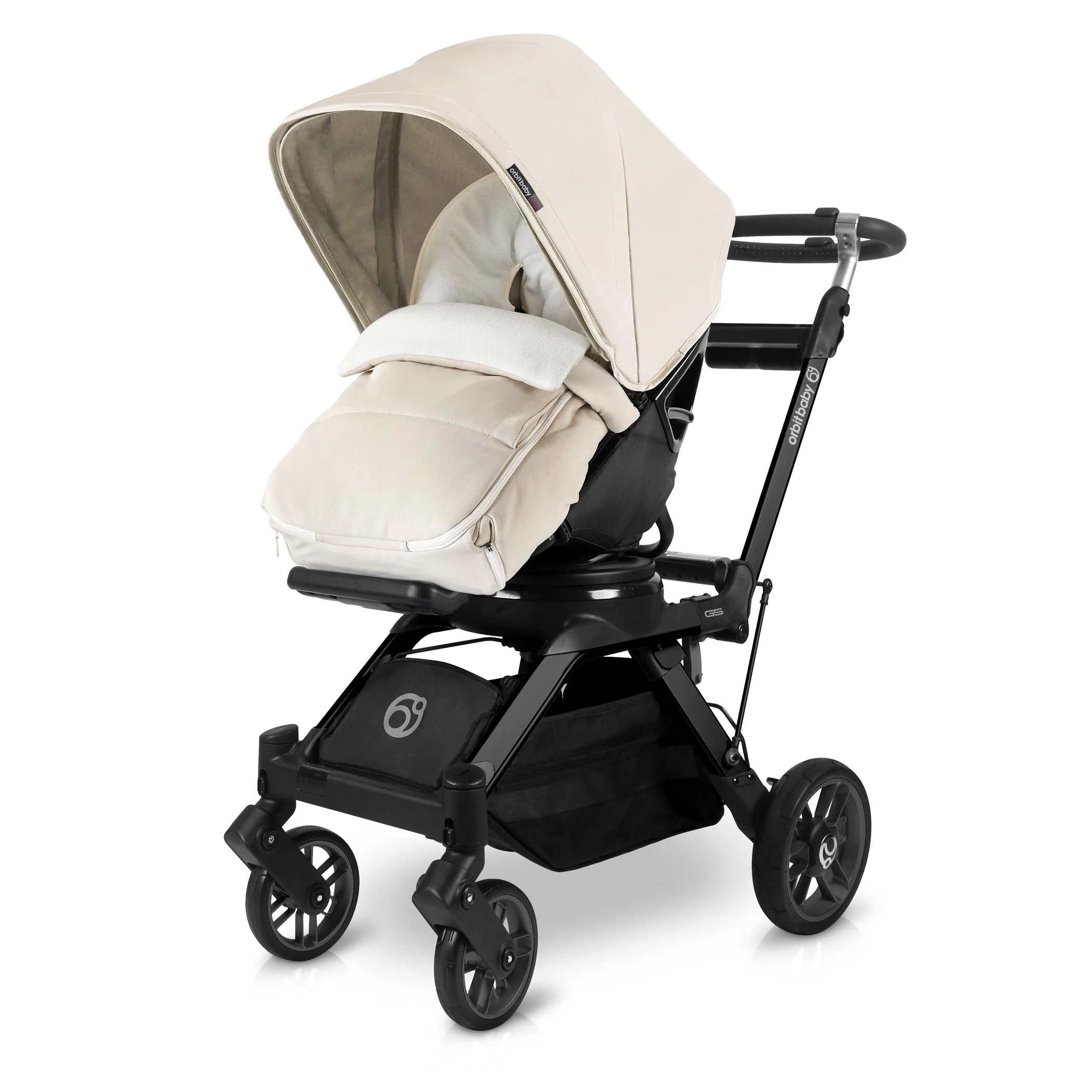 Orbit Baby Stroller Footmuff in Mushroom - Image 3