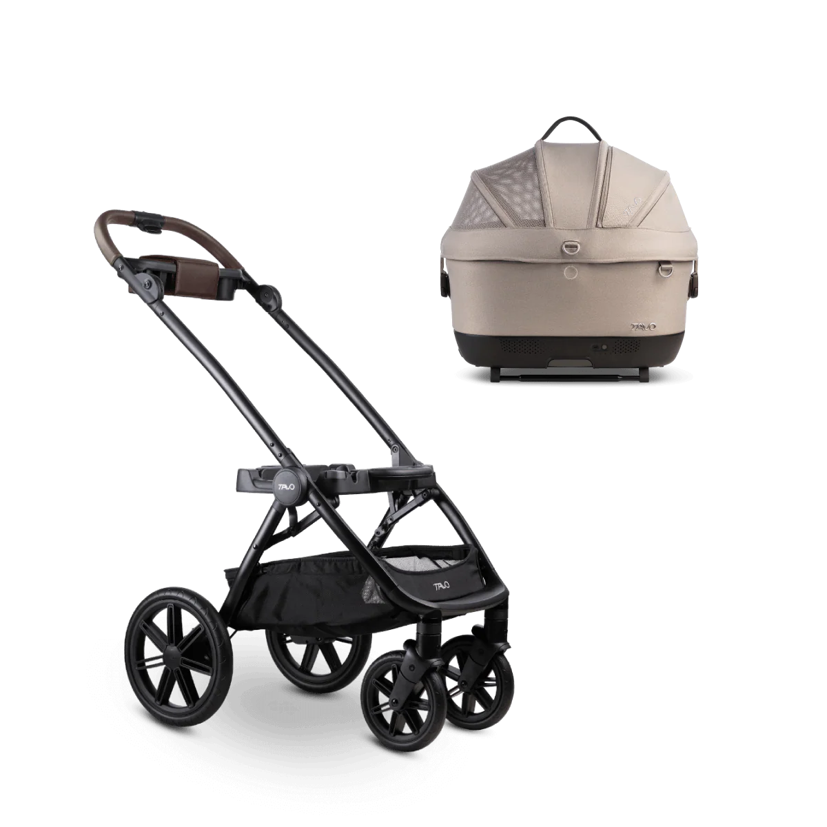 Tavo Maeve™ iso5X Wind + Roscoe Trek Stroller Black - Image 3