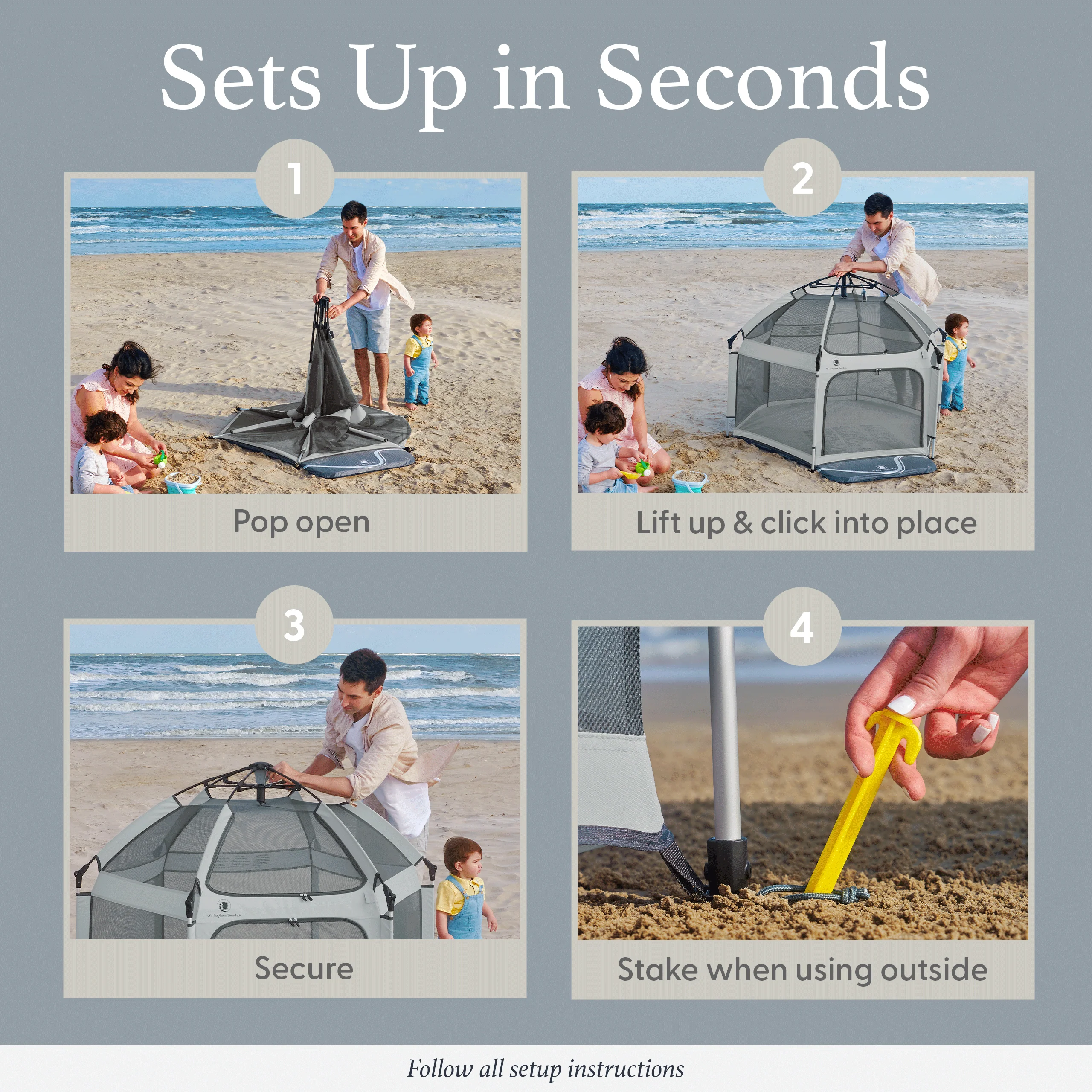 The California Beach Co. Pop 'N Go® Playpen - Image 24