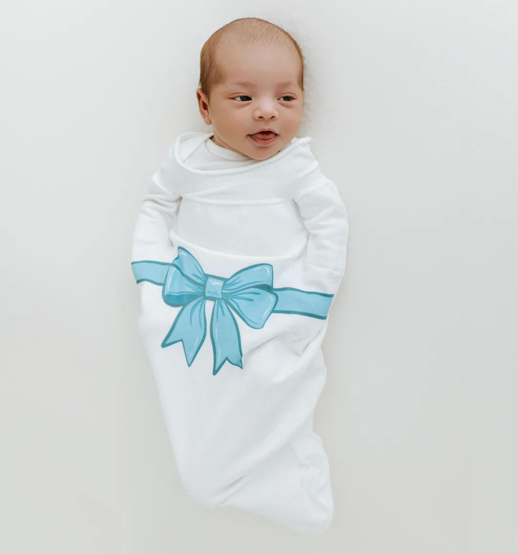 Swaddelini The Gift Swaddle Sleep Sack (Blue)