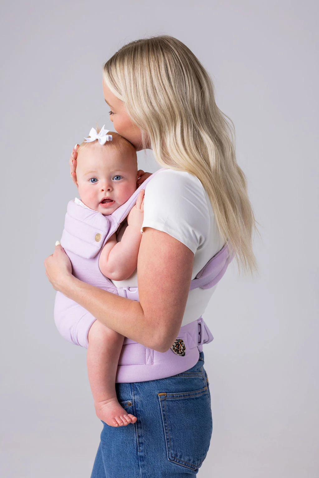 Mabē The Monarch Baby Carrier - Lilac Skies - Image 6