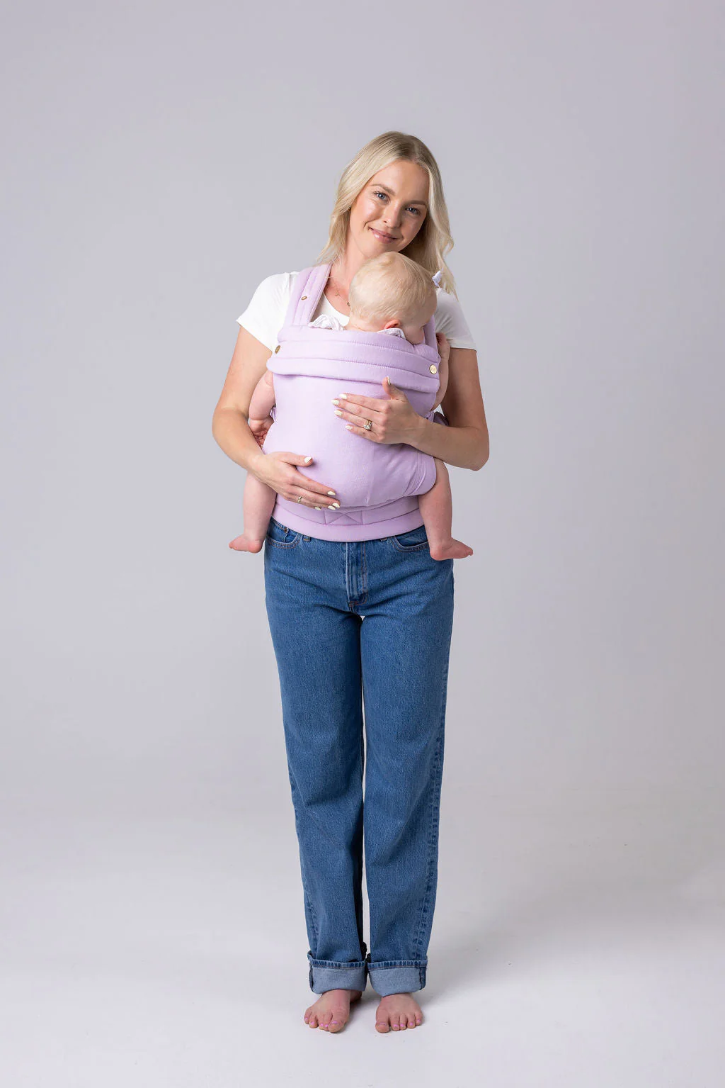Mabē The Monarch Baby Carrier - Lilac Skies - Image 7