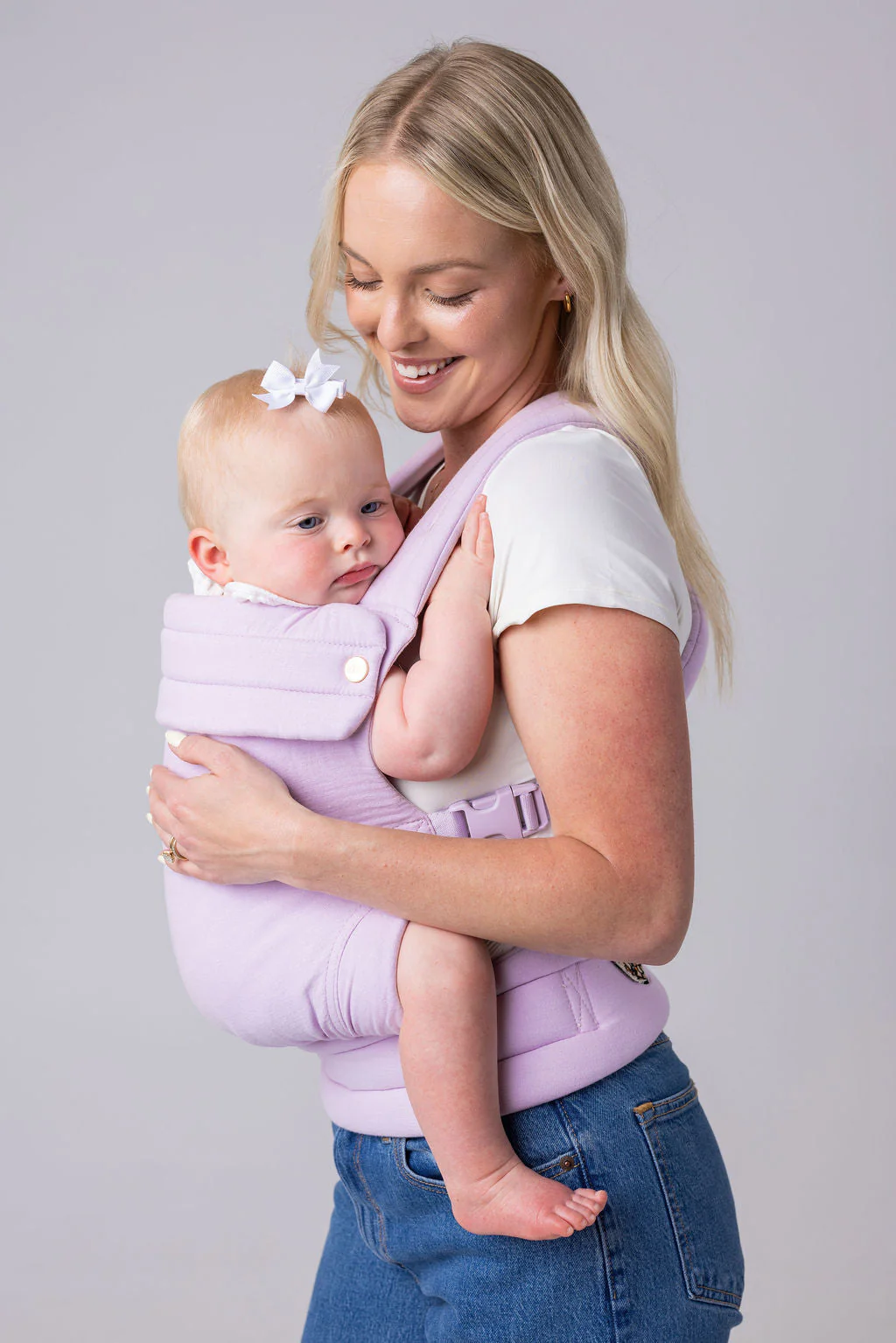 Mabē The Monarch Baby Carrier - Lilac Skies - Image 8