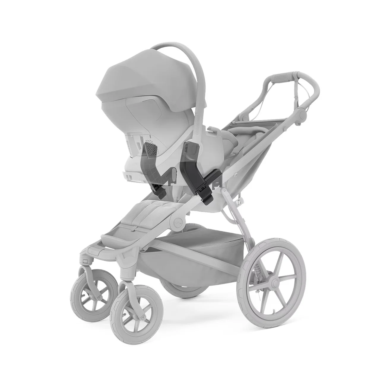 Thule Urban Glide 4-Wheel All-Terrain Single Stroller - Image 3