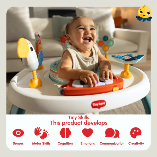 Tiny Love Tiny Mariners 5-in-1 Here I Grow Stationary Activity Center - Image 16