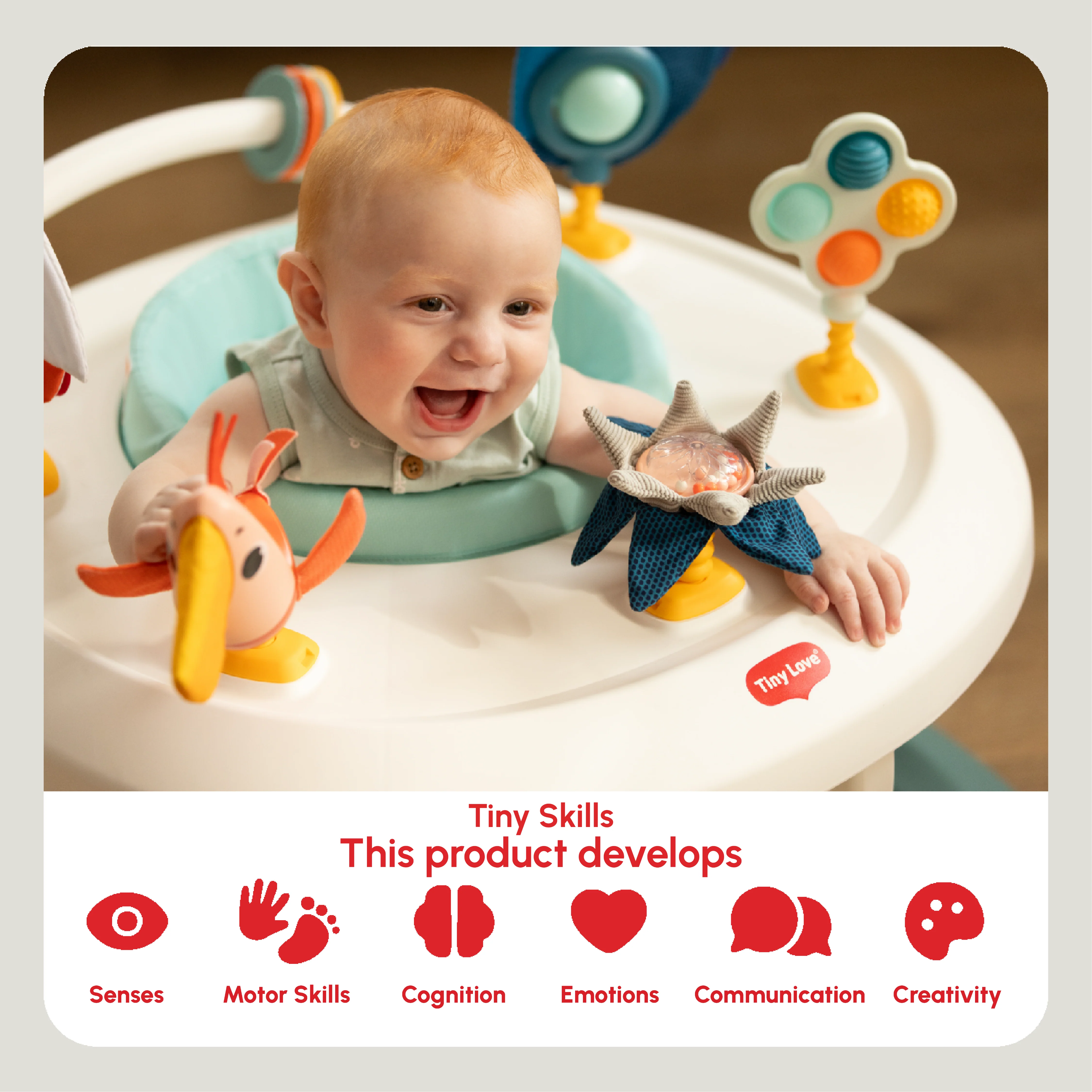 Tiny Love Tiny Mariners 4-in-1 Here I Grow Mobile Activity Center - Image 21