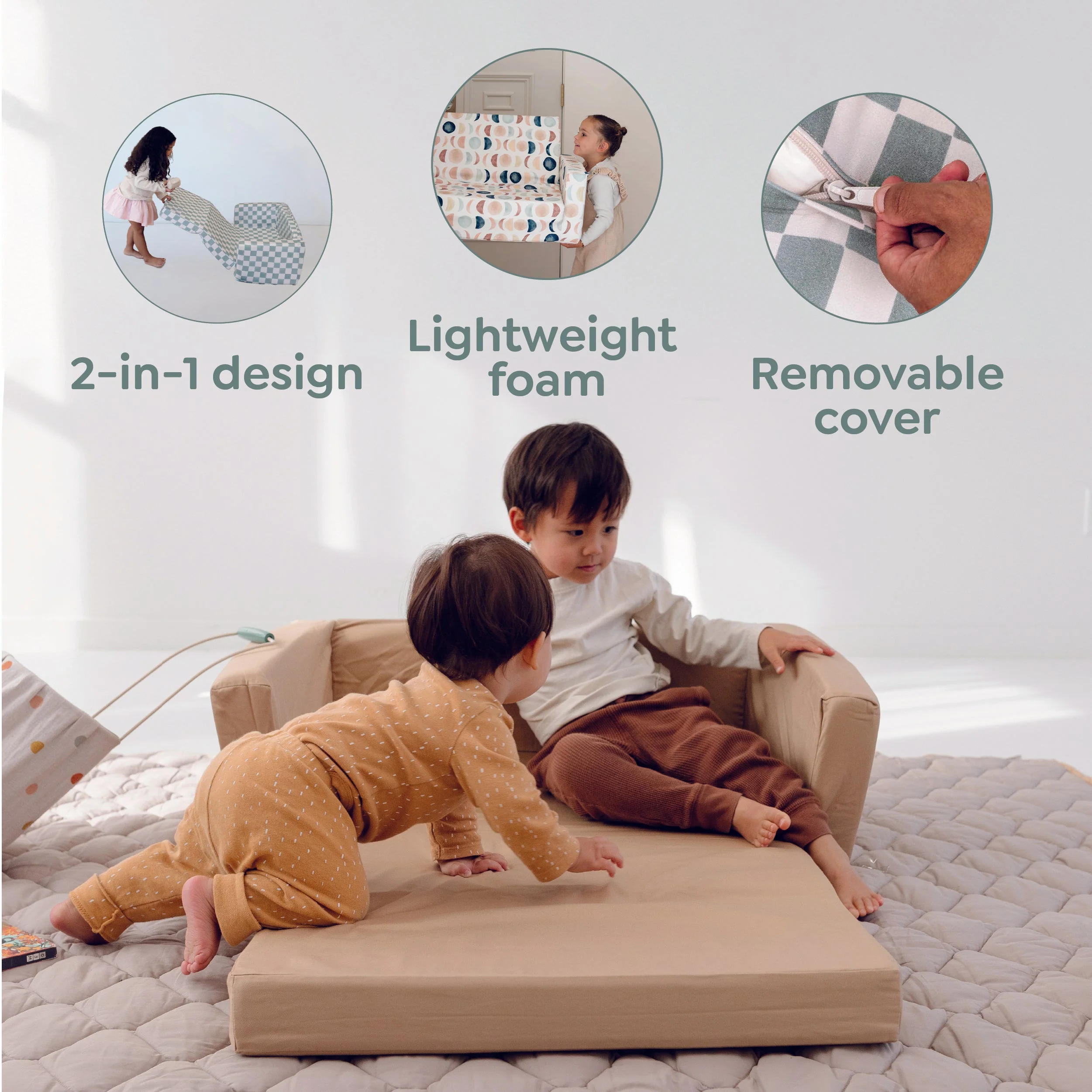 Toki Kids Breeze Play Couch - Image 6